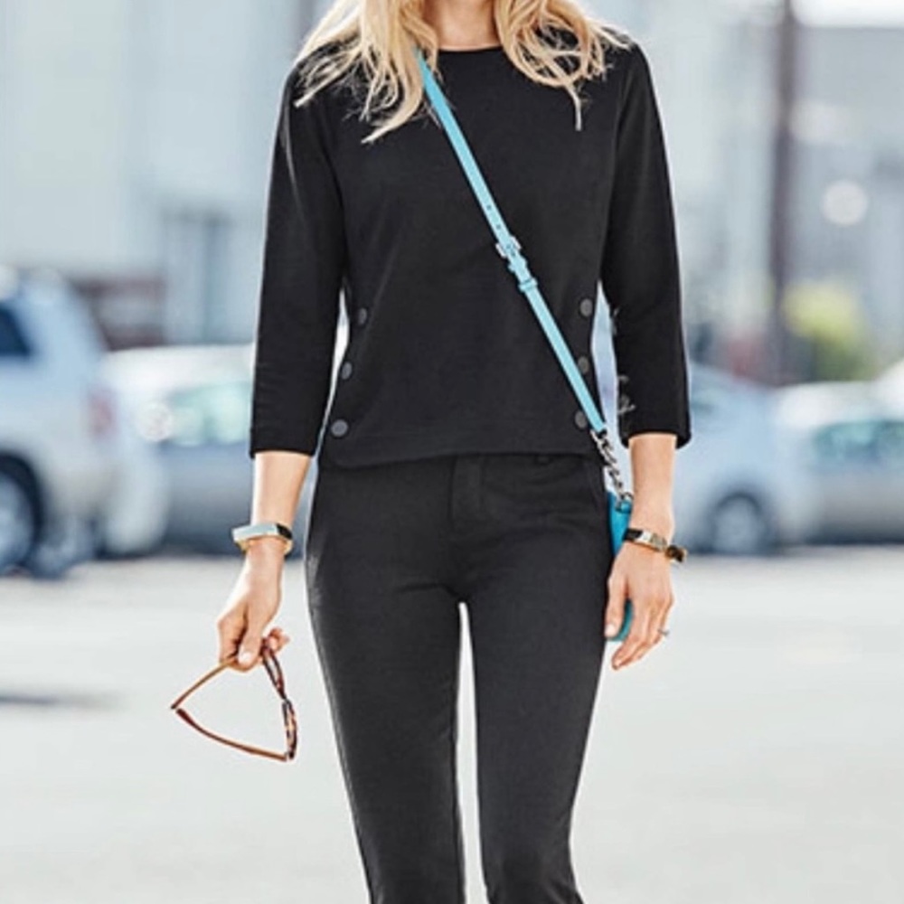 CAbi black Utility Top